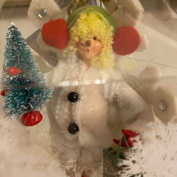 Silvestri Flurries By Laurel Nelson Christmas Figurine Ornament 10.5" - Picture 7 of 9